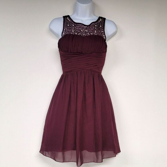 Speechless Beaded Special Occasions Dress Size 1 - Picture 2 of 8
